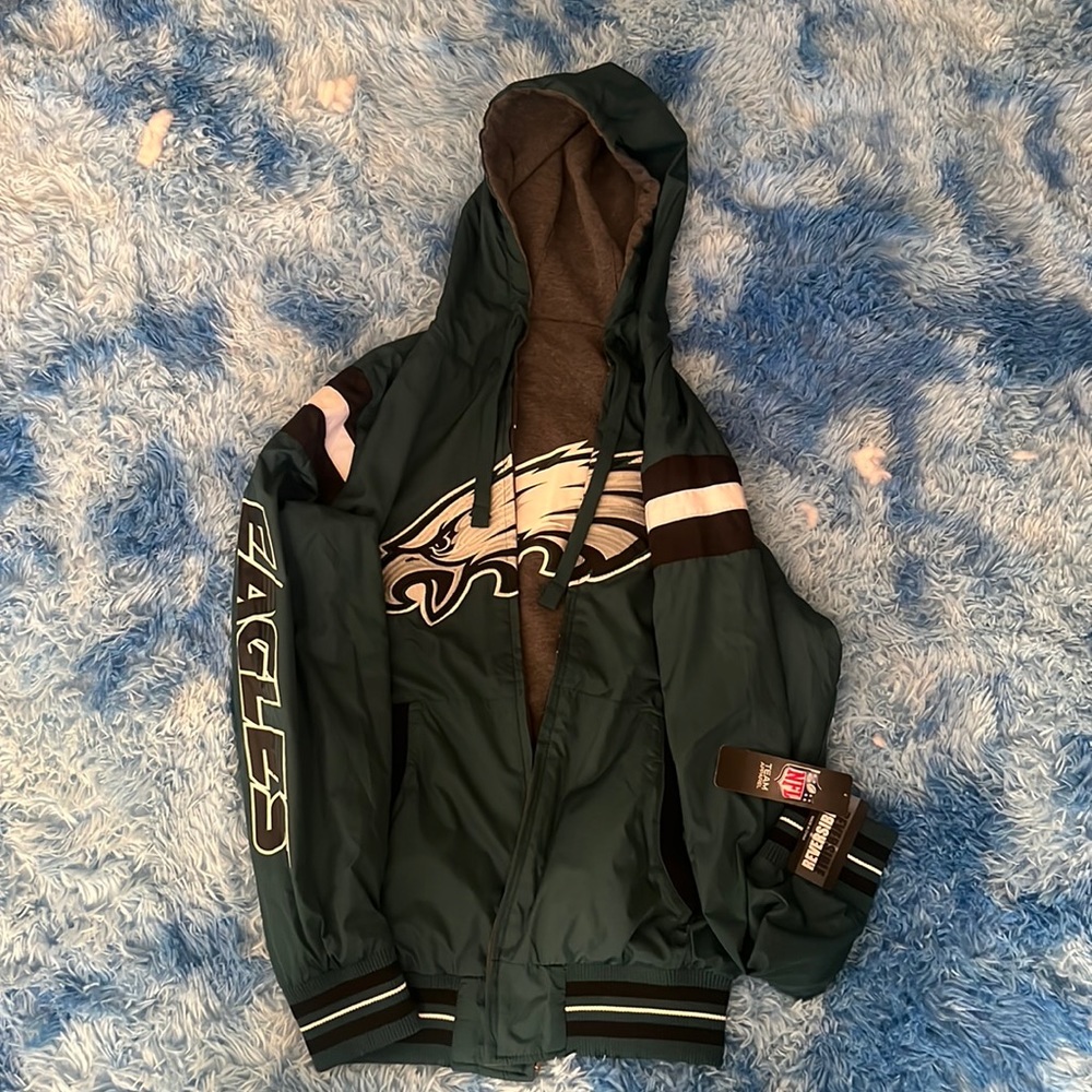 Reversible Philadelphia eagles jacket